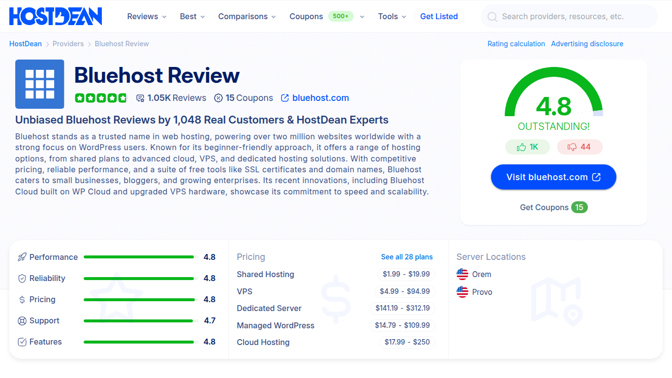 hostdean.com